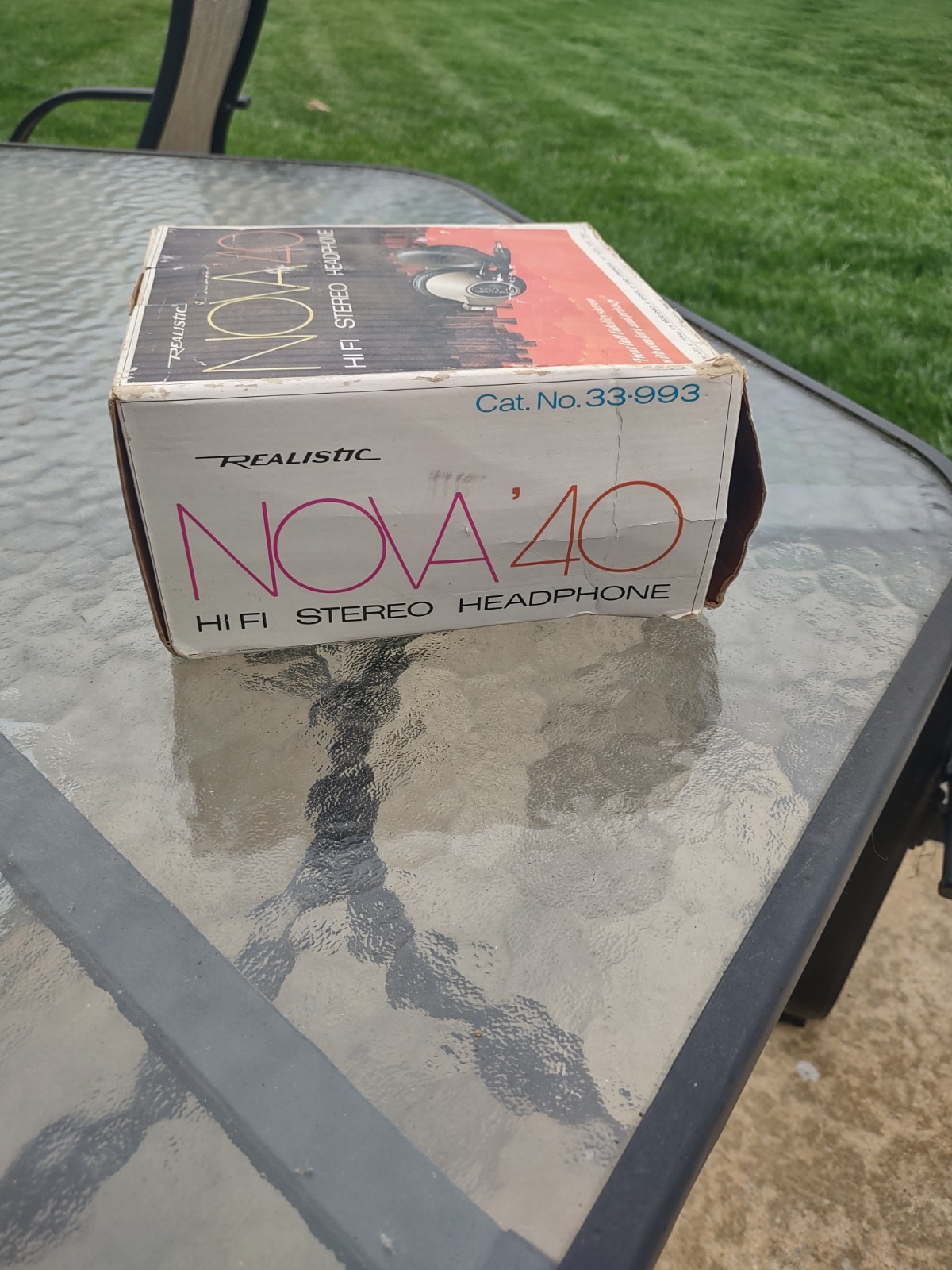 Realistic NOVA 40 HI FI Stereo Headphones Cat. No. 33-993