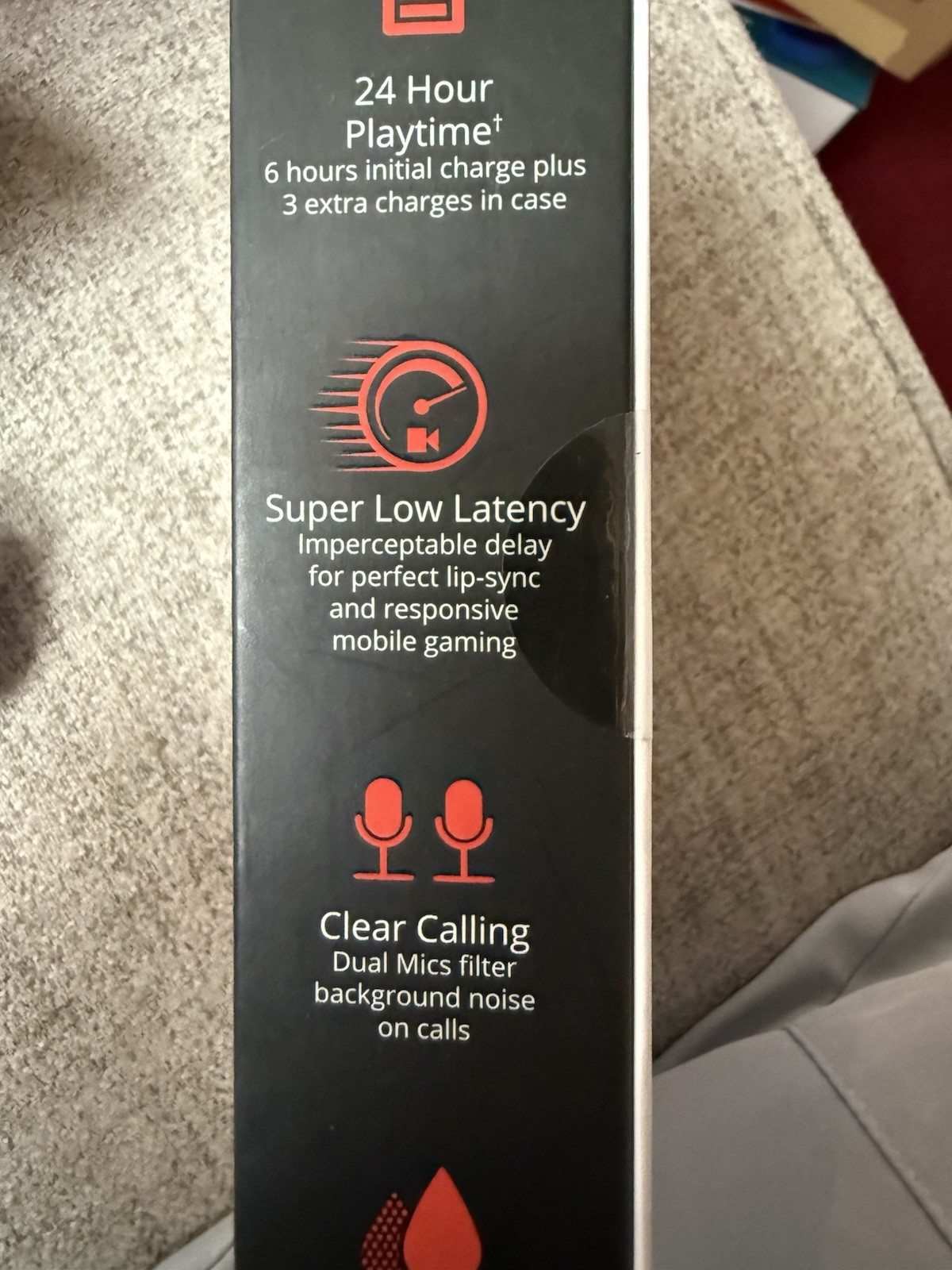 Aiwa Prodigy Clear Super Low Latency 24 Hour Playtime