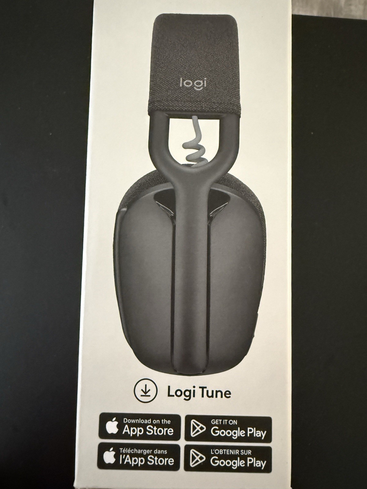 Logitech Zone Vibe 100 Wireless Bluetooth Headphones Noise Cancelling Black