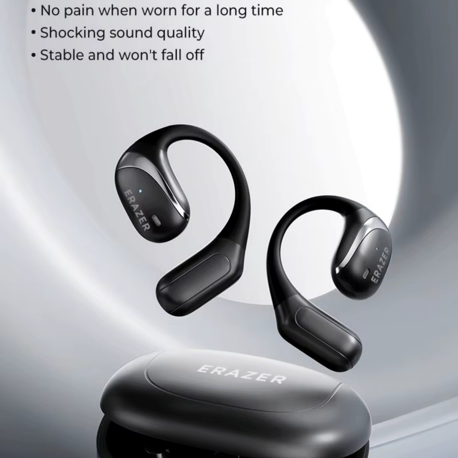 ERAZER X9 Wireless Bluetooth Earphones – HiFi Stereo, Noise Cancelling, Waterpro