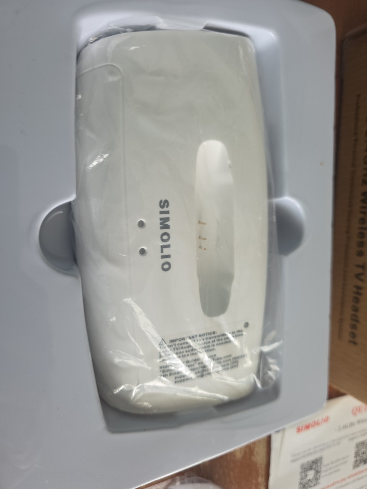 Simolio 2.4GHz Wireless TV Headset SM-823D Pro – complete Works