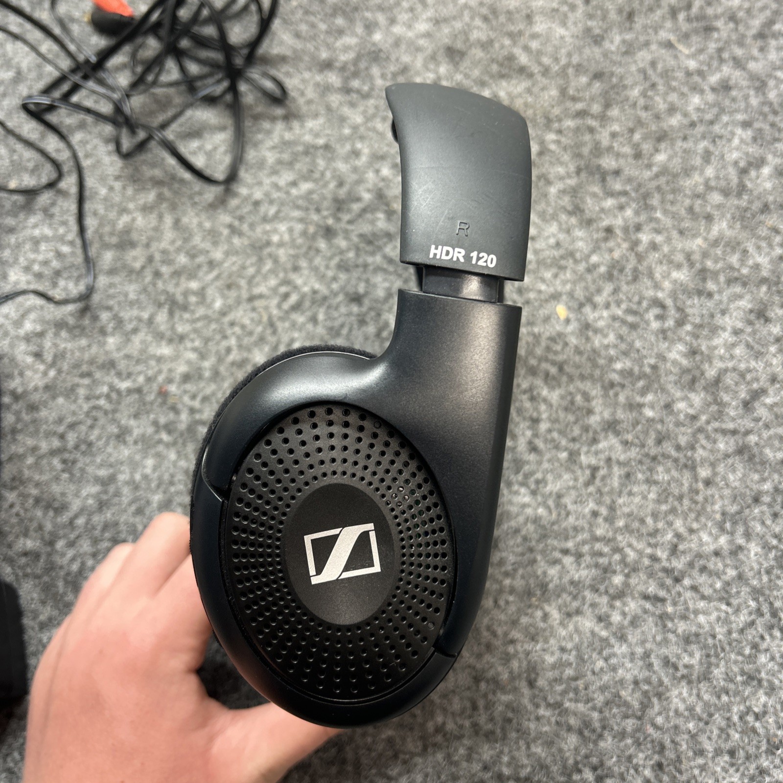 Sennheiser Wireless HDR120 Headphones TR120 Charging Dock Cradle & Power Adaptor