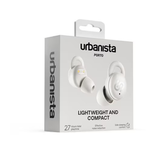 URBANISTA PORTO TWS True Wireless for Sleeping Bluetooth Cloud White 1040245