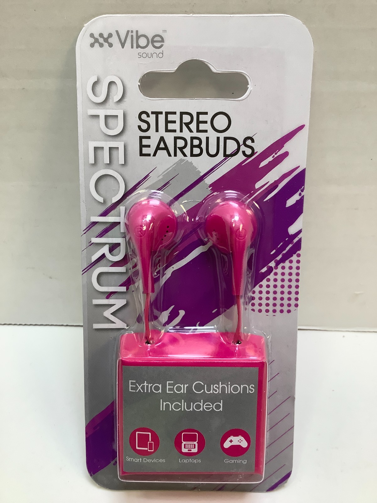 Vibe Sound Stereo Earbuds, Assorted Colors, Lot of 8, Free Shipping!!!
