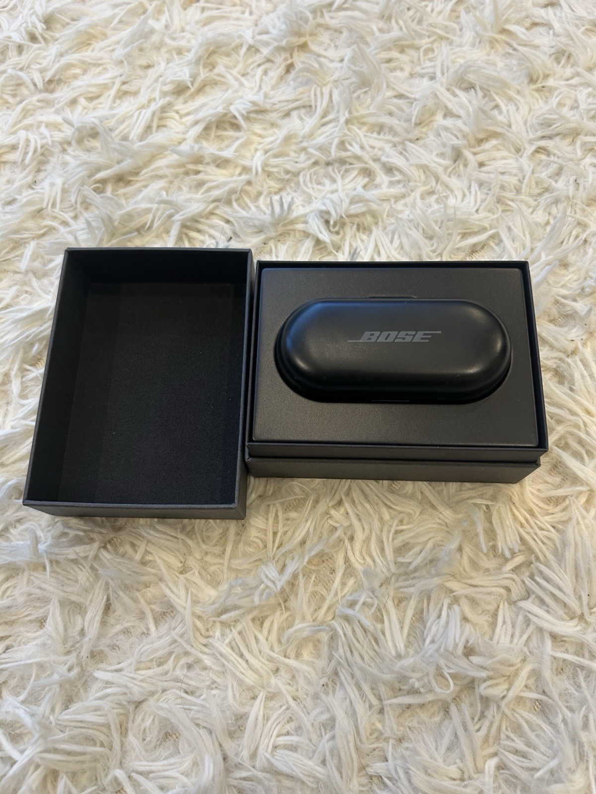 Bose Sports Earbuds Black, Wireless Bluetooth with Charging Case