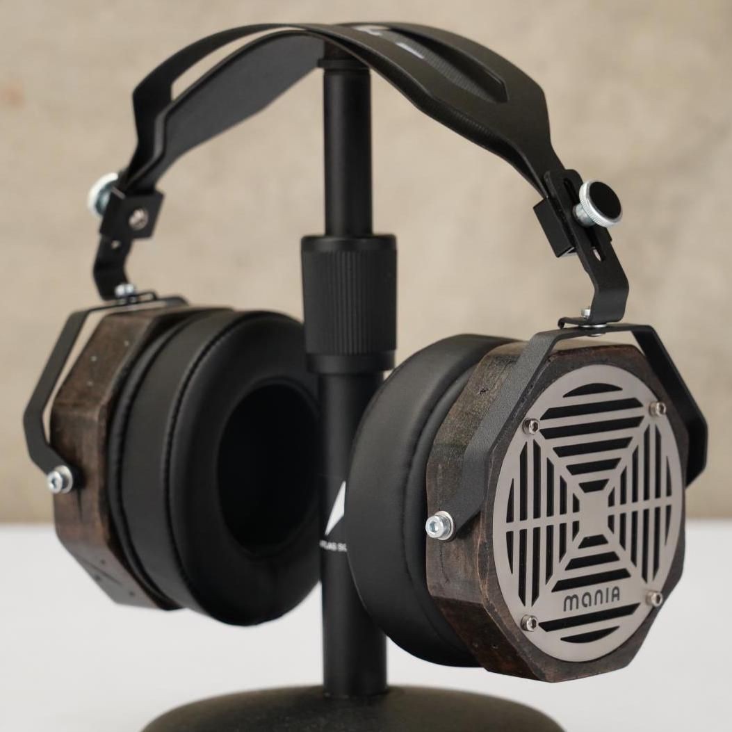 Erzetich Mania Semi-Open Back Overhead Basswood Headphones #56815