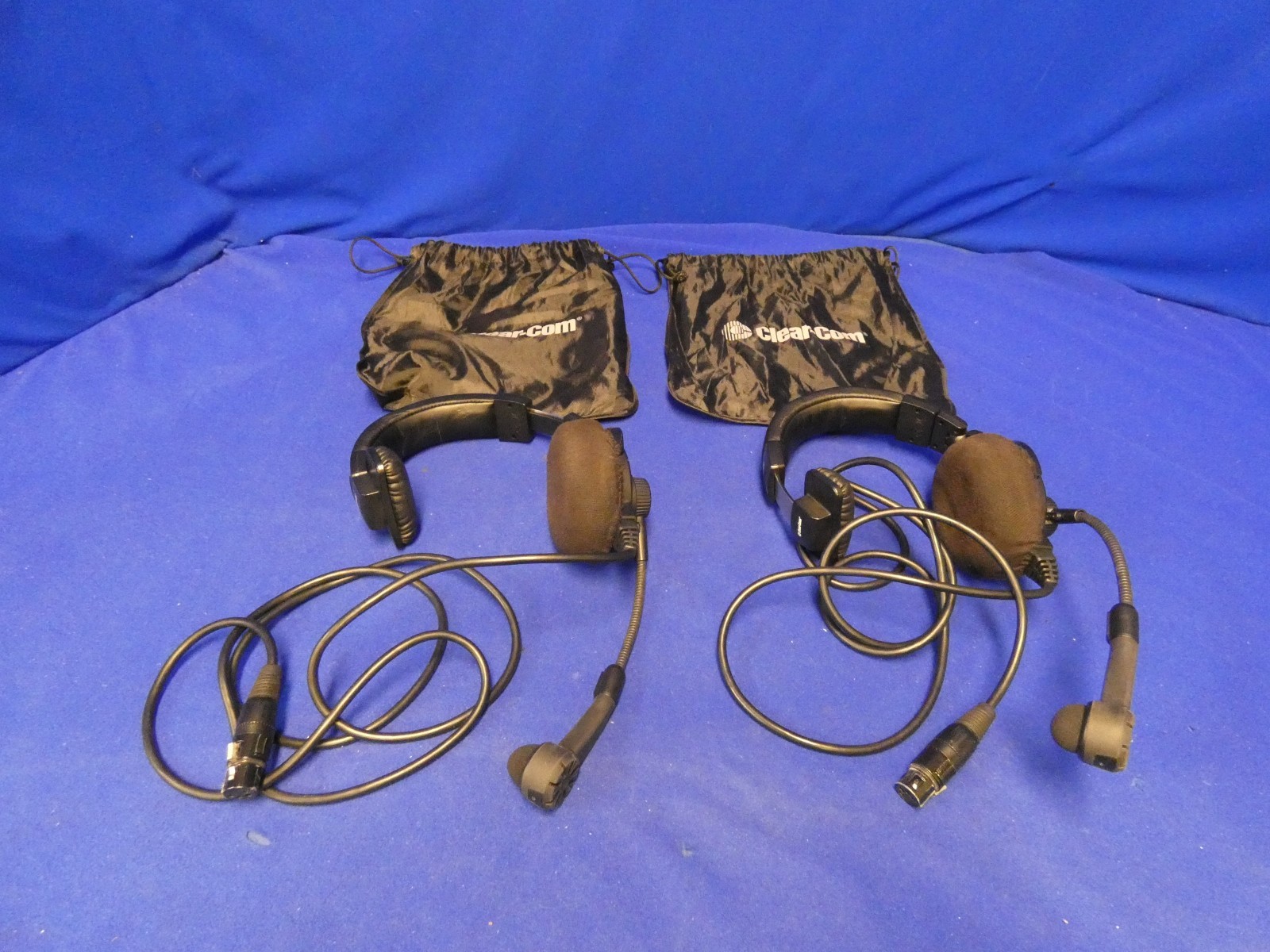 Clear-Com CC-300-X4 Single Ear Headsets QTY 2 (XLR 4-Pin Female Connectors)