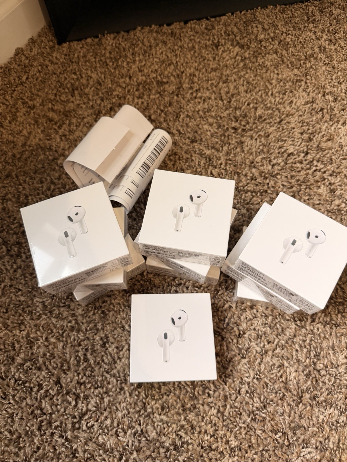 Apple AirPods 4 (ANC) Wireless In-Ear Earbuds, White, Bluetooth USB-C Mic