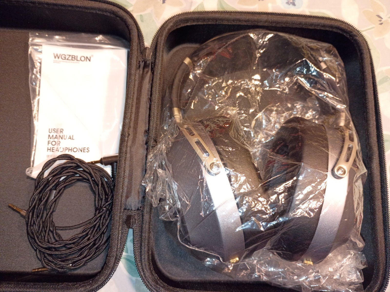 WGZBLON B60 1.5m conductor 50mm trumpets Headphone independent 32 ohms 100dB