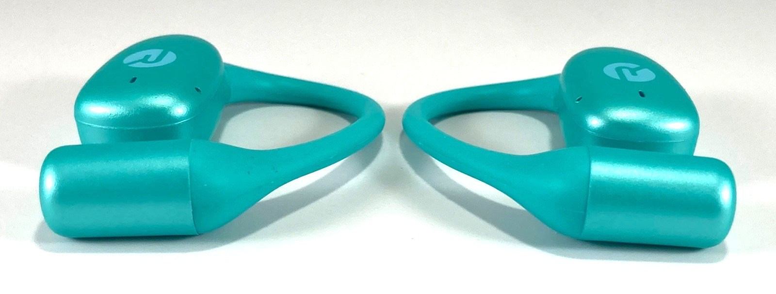 Raycon Essential Open Bluetooth Earbuds Mint Green Sky Blue RB0715-25E-MIN