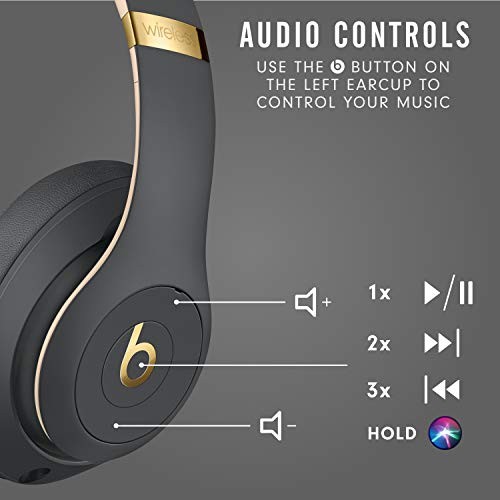 Beats Studio3 Headphones – Shadow Gray (2020) (MXJ92LL/A)