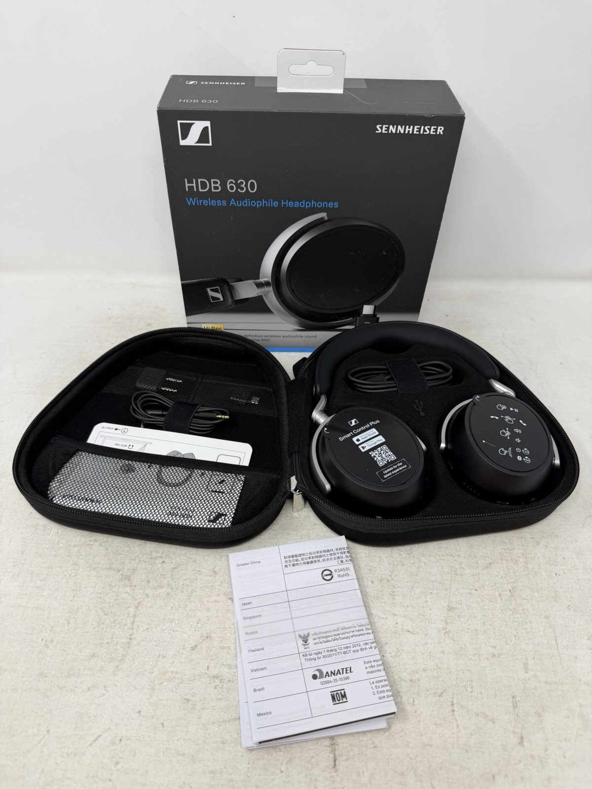 Sennheiser HDB 630 Wireless Over-Ear Headphones – Hi-Res Audiophile