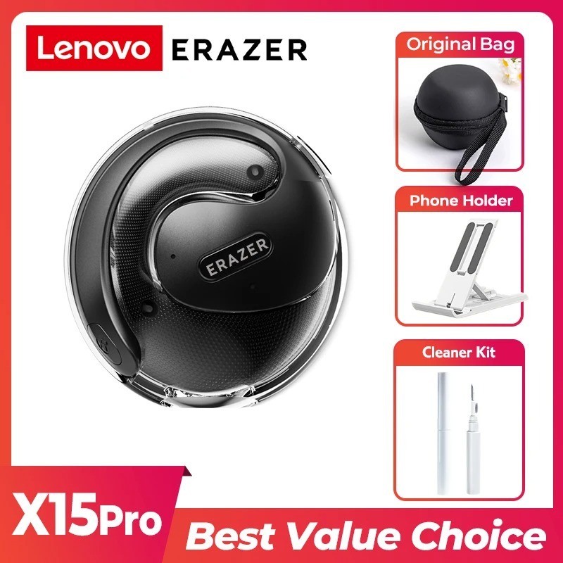 Lenovo X15 Pro II OWS Earphones Bluetooth 5.4 Earbuds On Ear Sports Headphones