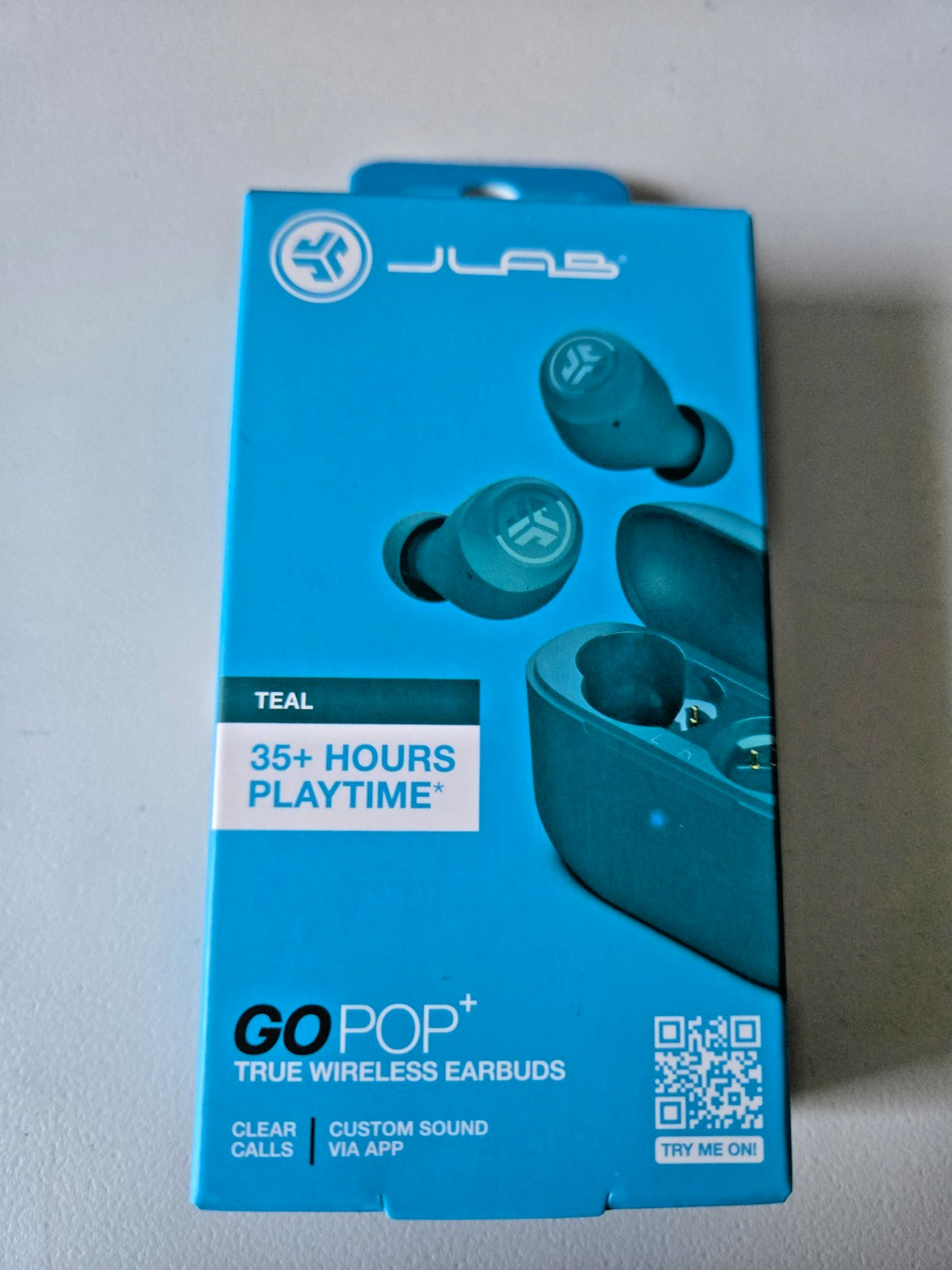 JLab – GO POP+ True Wireless In-Ear Headphones Teal New Sealed – Free Shipping