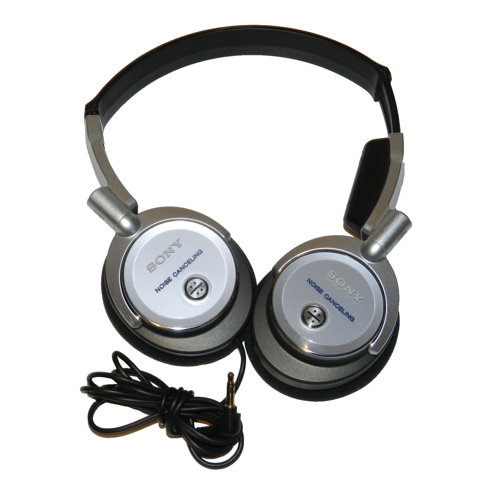 Sony MDR-NC6 Noise Canceling Headphones Wired Over-Ear Tested Working
