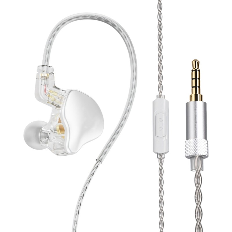 Lightweight In Ear Wire Earphone With Builts In Mic For Calls And Music