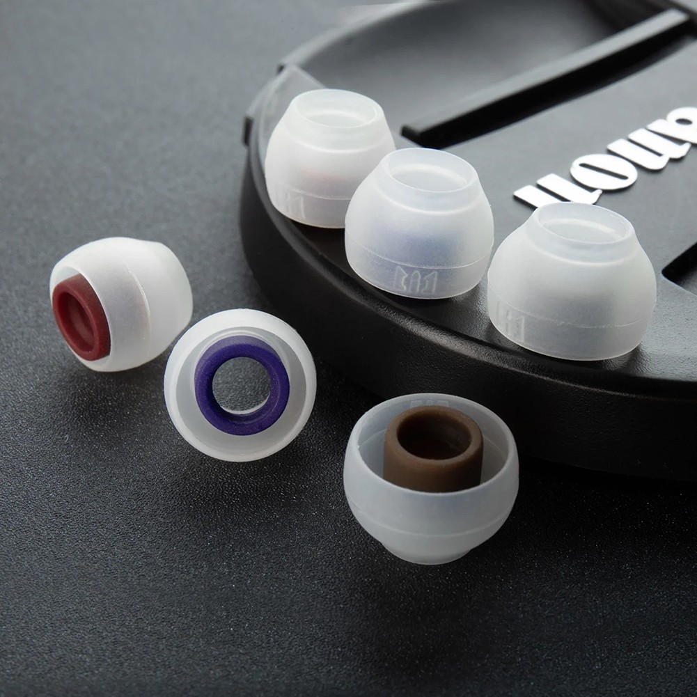TRN Clarion Earphone Earplugs Premium Silicone 3 Pairs for S/M/L Sizes