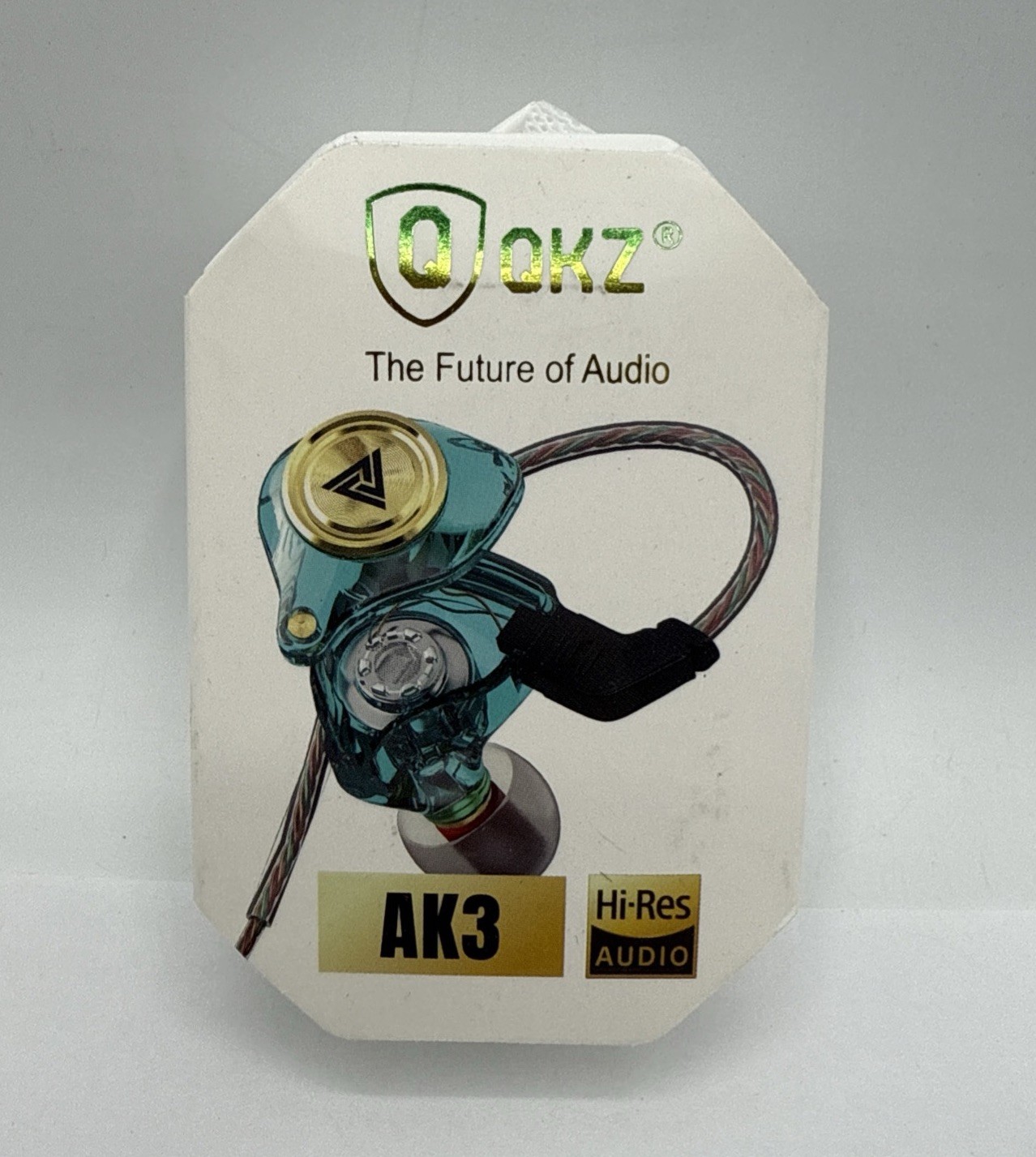 QKZ AK3 Pro IEM for Gaming Earbuds w/ Microphone (in Ear Monitor Headphones) CYN