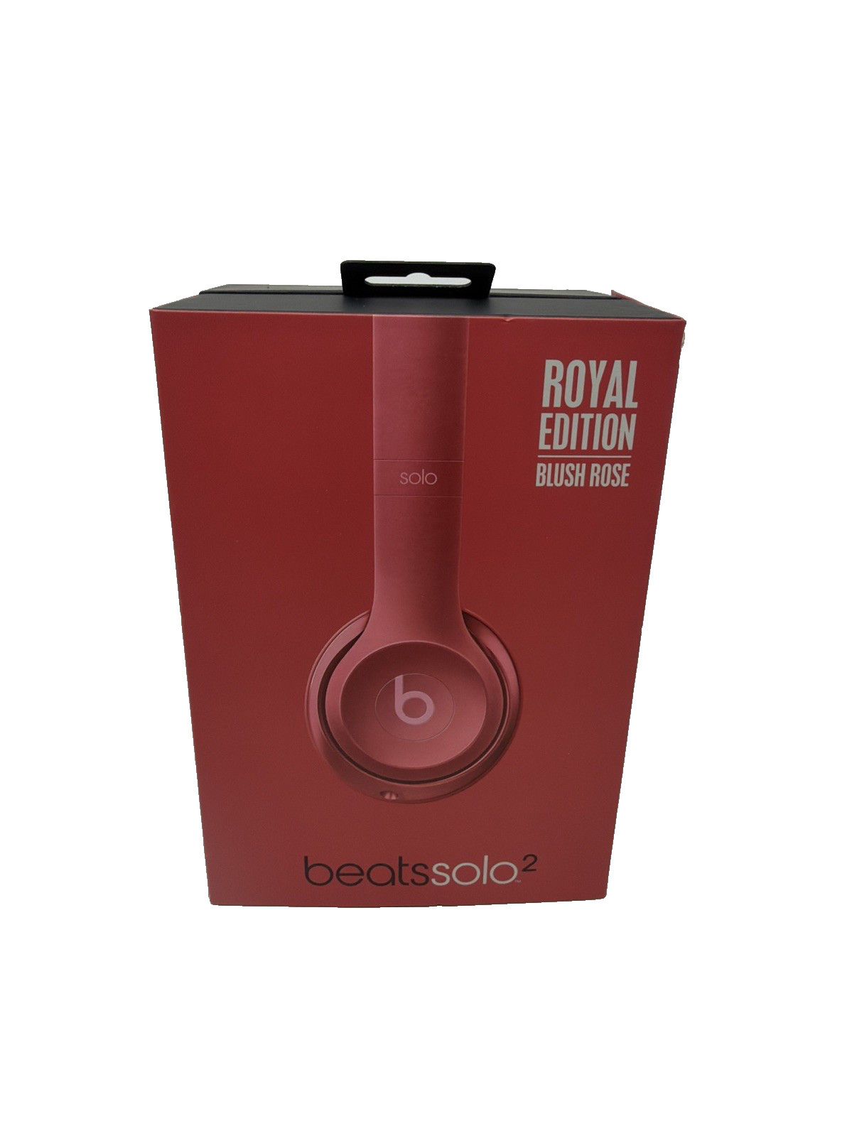 Beats By Dr Dre Solo2 On-Ear Headphones Pink Wired 3.5mm Stereo Foldable Audio
