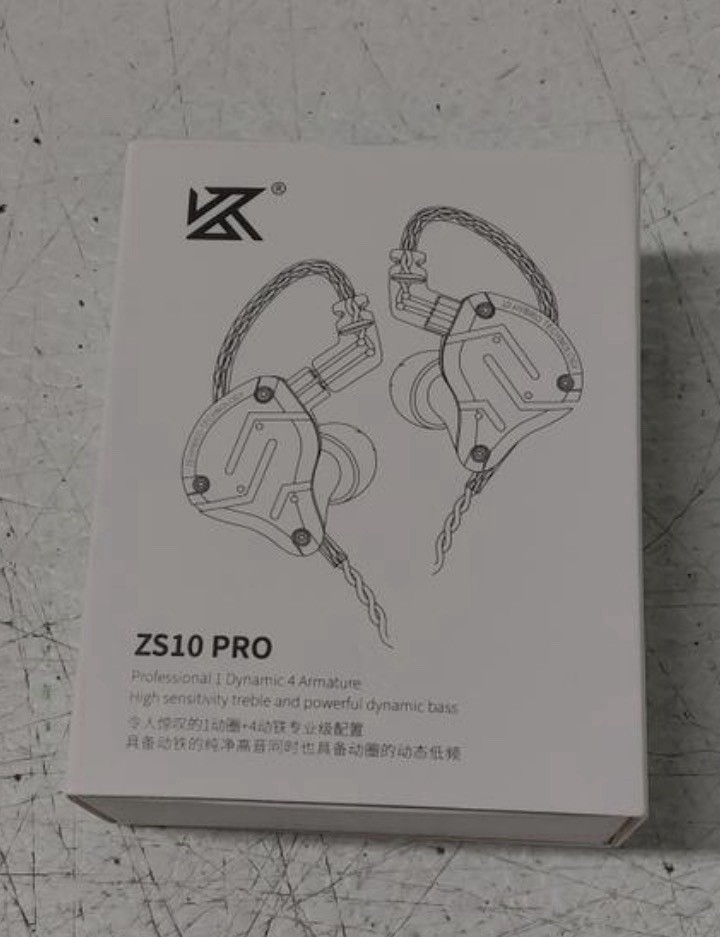 Acoustics ZS10 Pro In-Ear Earphones Black 3 5 Mm