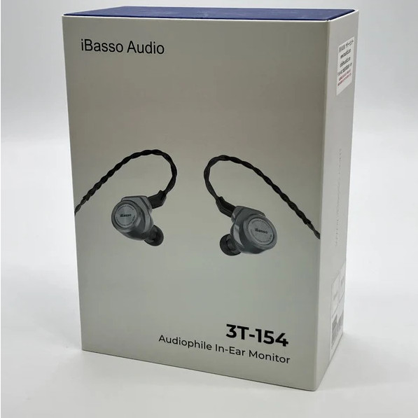 iBasso Audio 3T-154 Dynamic Driver In-ear Monitor IEM Earphone Black Used Japan