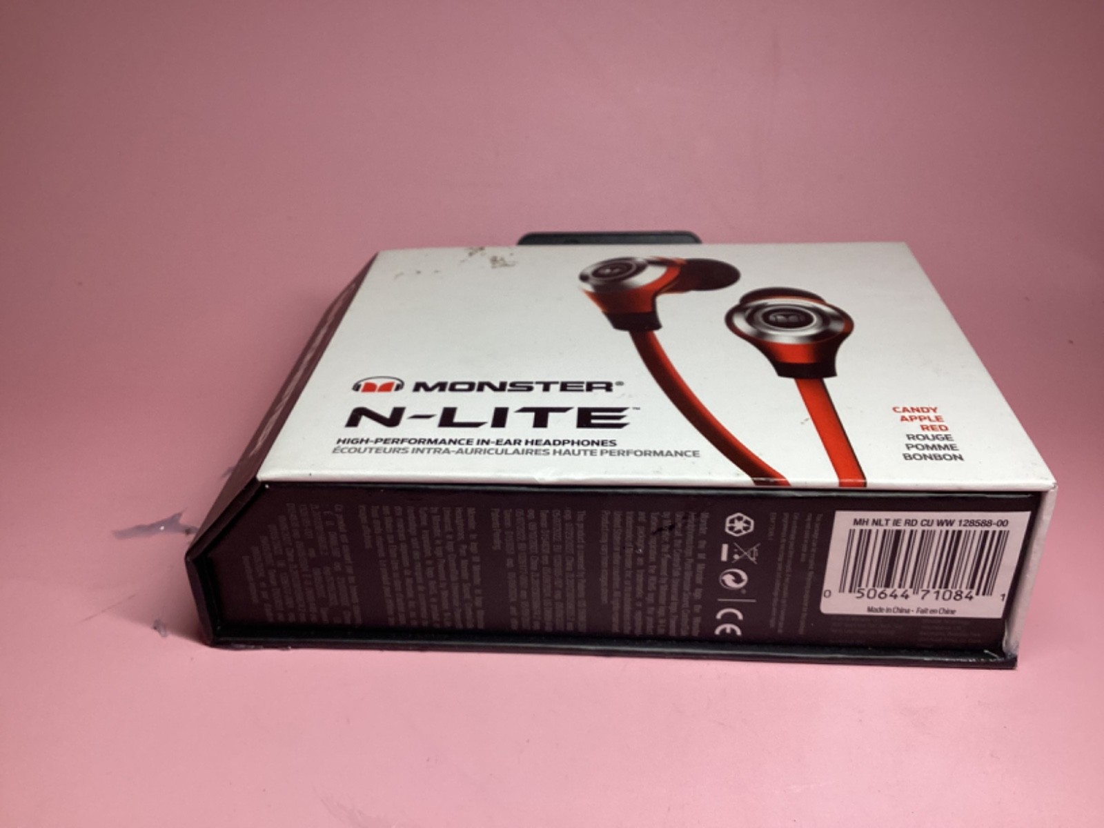 Monster Nlite in-Ear Headphones – Red