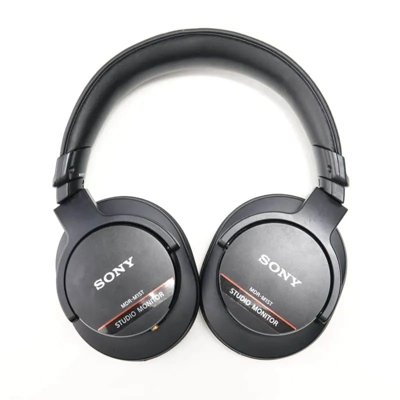 SONY MDR-M1ST Hi-Res 24 ohm Closed-back Studio Monitor Headphones Black Used