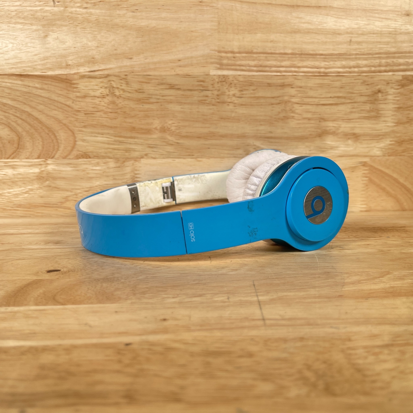 Monster Beats by Dr. Dre Solo HD Blue Ear-Pad (On the Ear) Headset Headphones