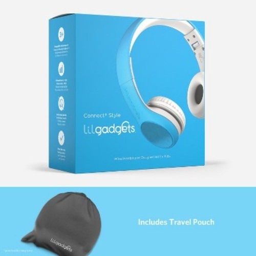LilGadgets Connect+ Style Wired Headphones Designed for Kids Age 3+