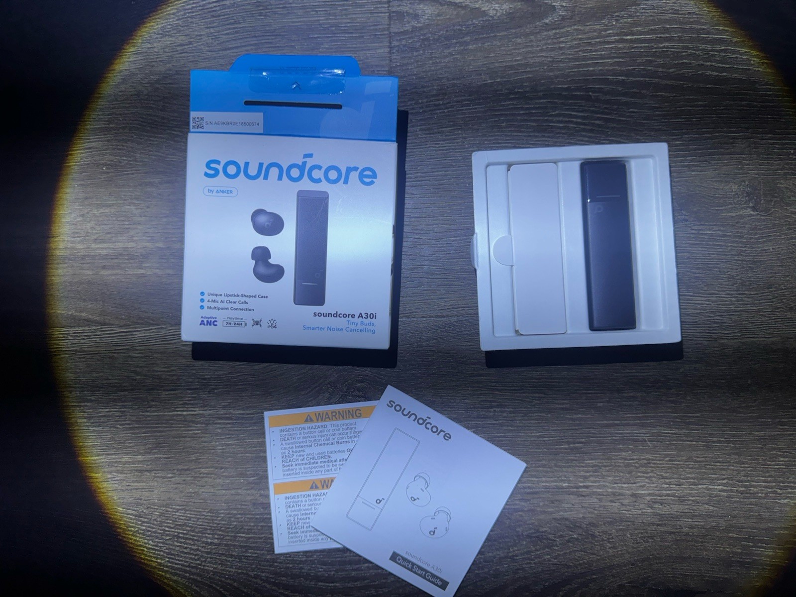 soundcore A30i Bluetooth Wireless Noise Cancelling In-Ear Earbuds Mic Black