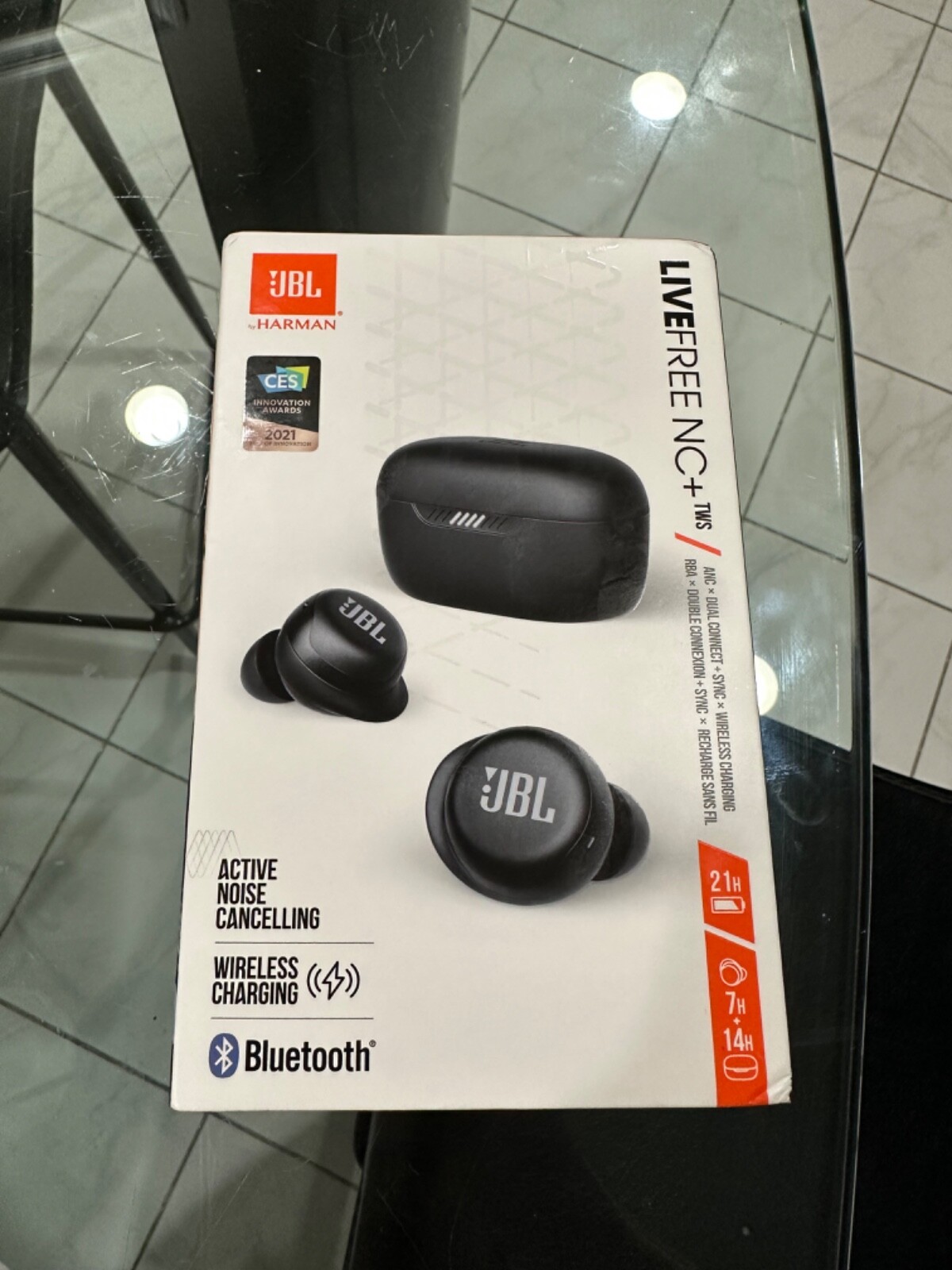JBL Live Free NC+ TWS True Wireless Bluetooth Noise-cancelling Earbuds