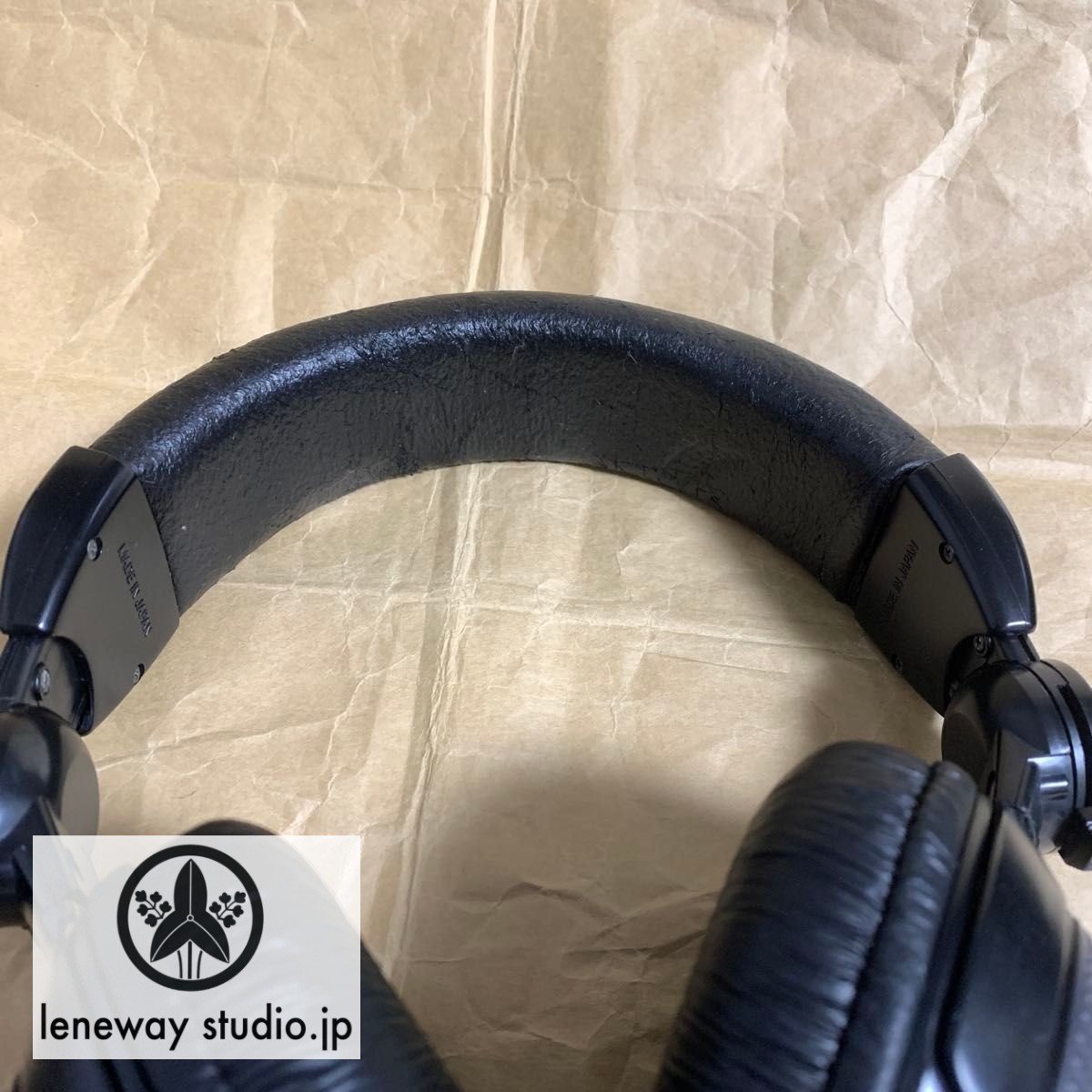 Technics RP-DJ1200 DJ Headphones Used Black & Purple Discontinued model Japan