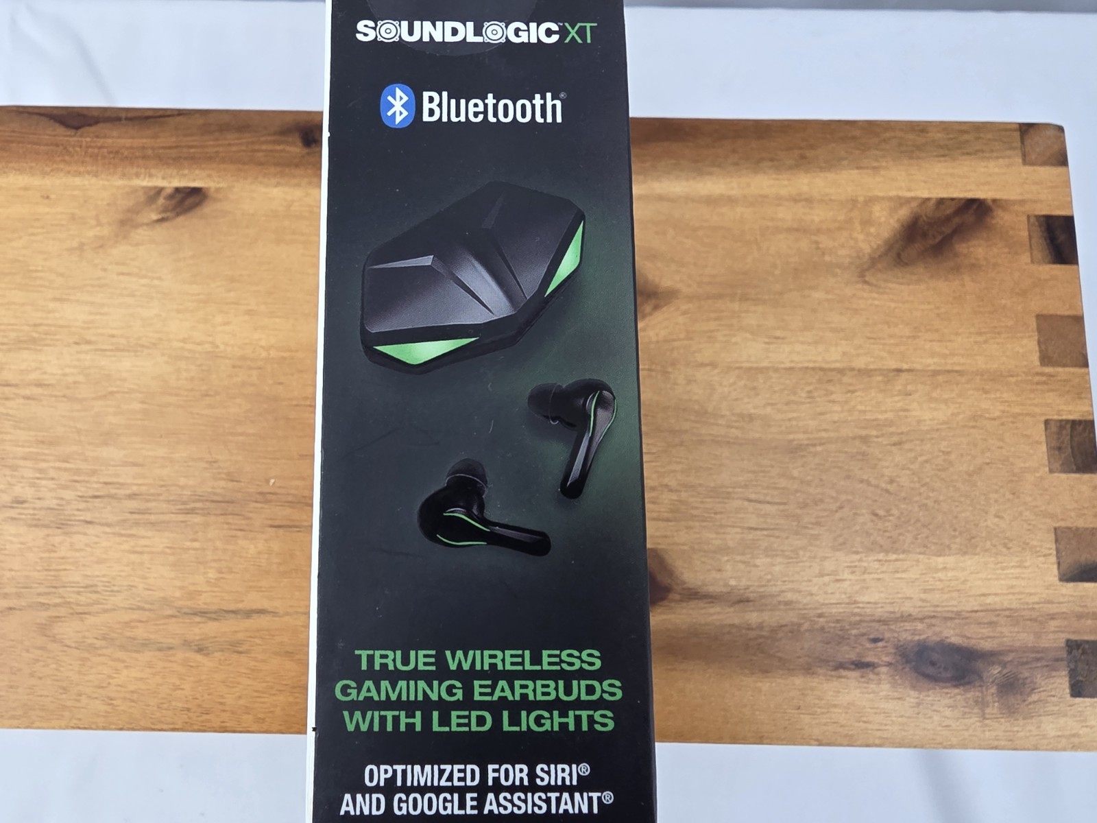 SoundLogic XT True Wireless Gaming Earbuds w/ LED Lights | New Sealed