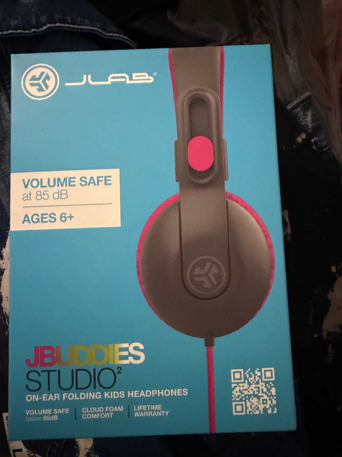 JLAB J buddies Kids Headphones, Blue (see description)