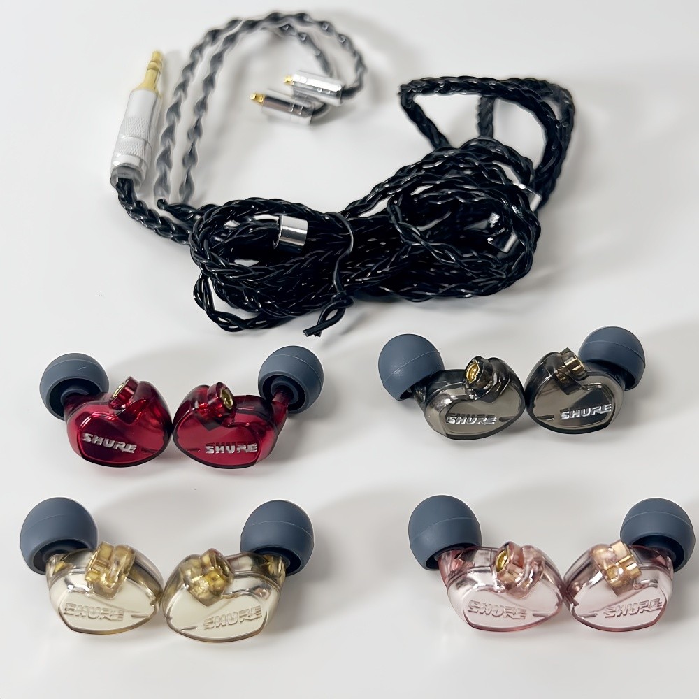 Shure SE535 Sound Isolating Earphones With 3.5mm Pro Cable Multi-Color Earbuds