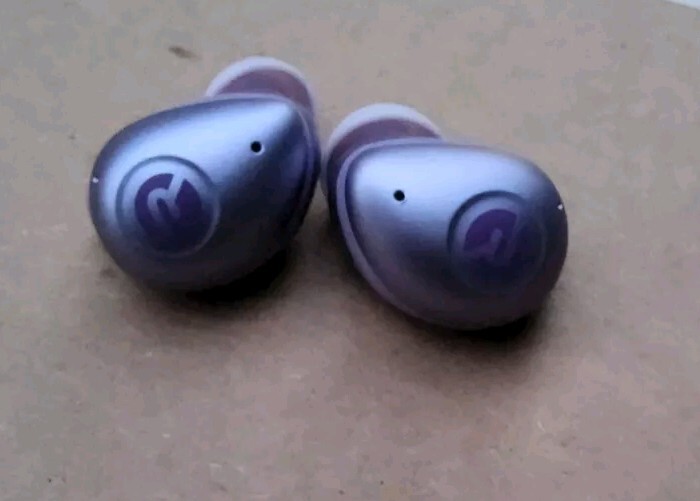 Raycon RBE745 THE FITNESS TRUE WIRELESS EARBUDS ONLY, LAVENDER PURPLE.