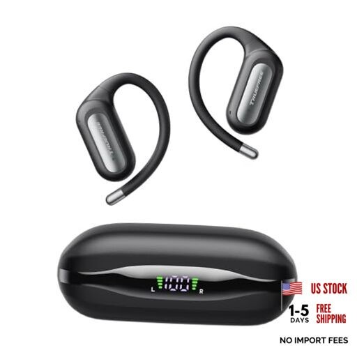 DS1 Open-Ear Headphones – Bluetooth 6.0 Wireless Earbuds with Ear Hooks