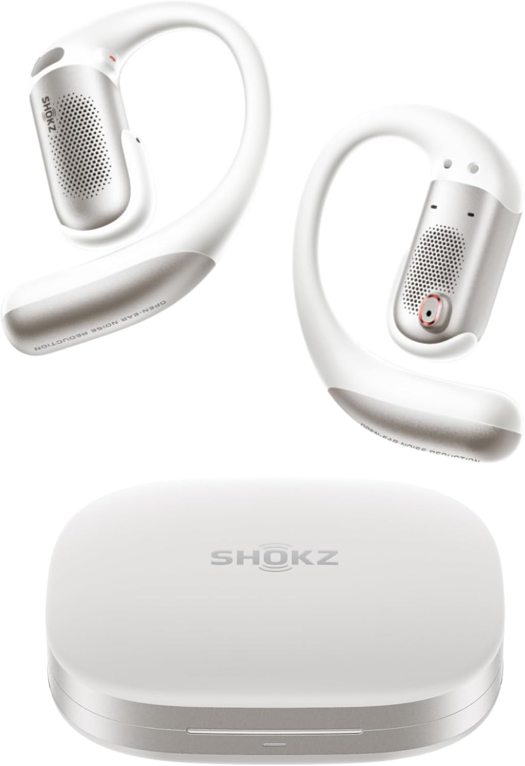 SHOKZ OpenFit Pro Open-Ear Earbuds Dolby Atmos 50H IP55 White