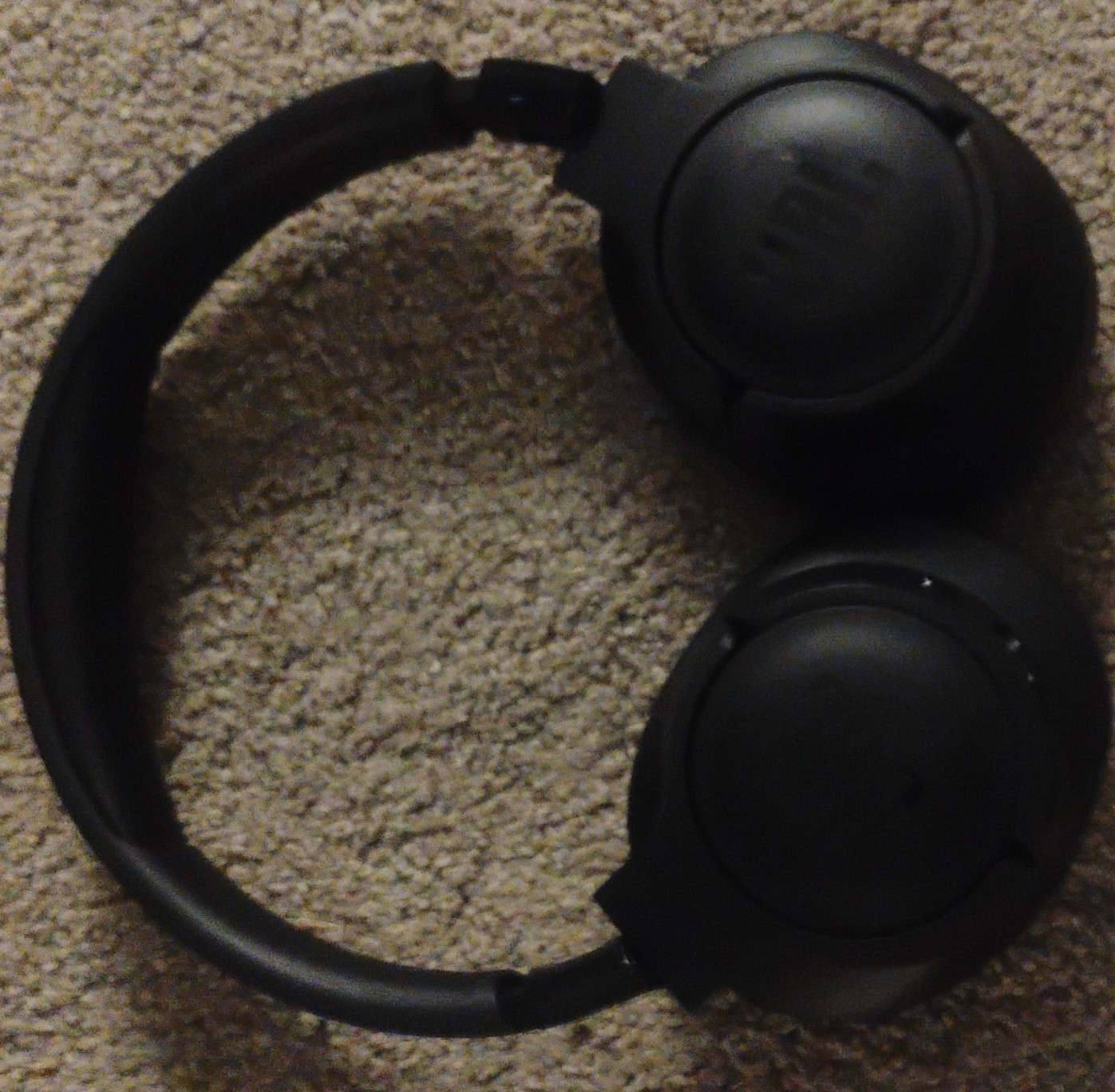 Bluetooth Wireless Over-Ear Headphones Black Built-In Mic 40mm 20Hz-20kHz