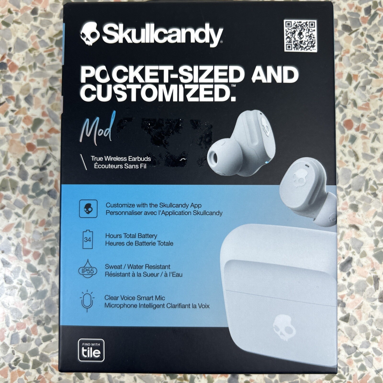 Skullcandy Mod True Wireless Earbud Headphones with Microphone