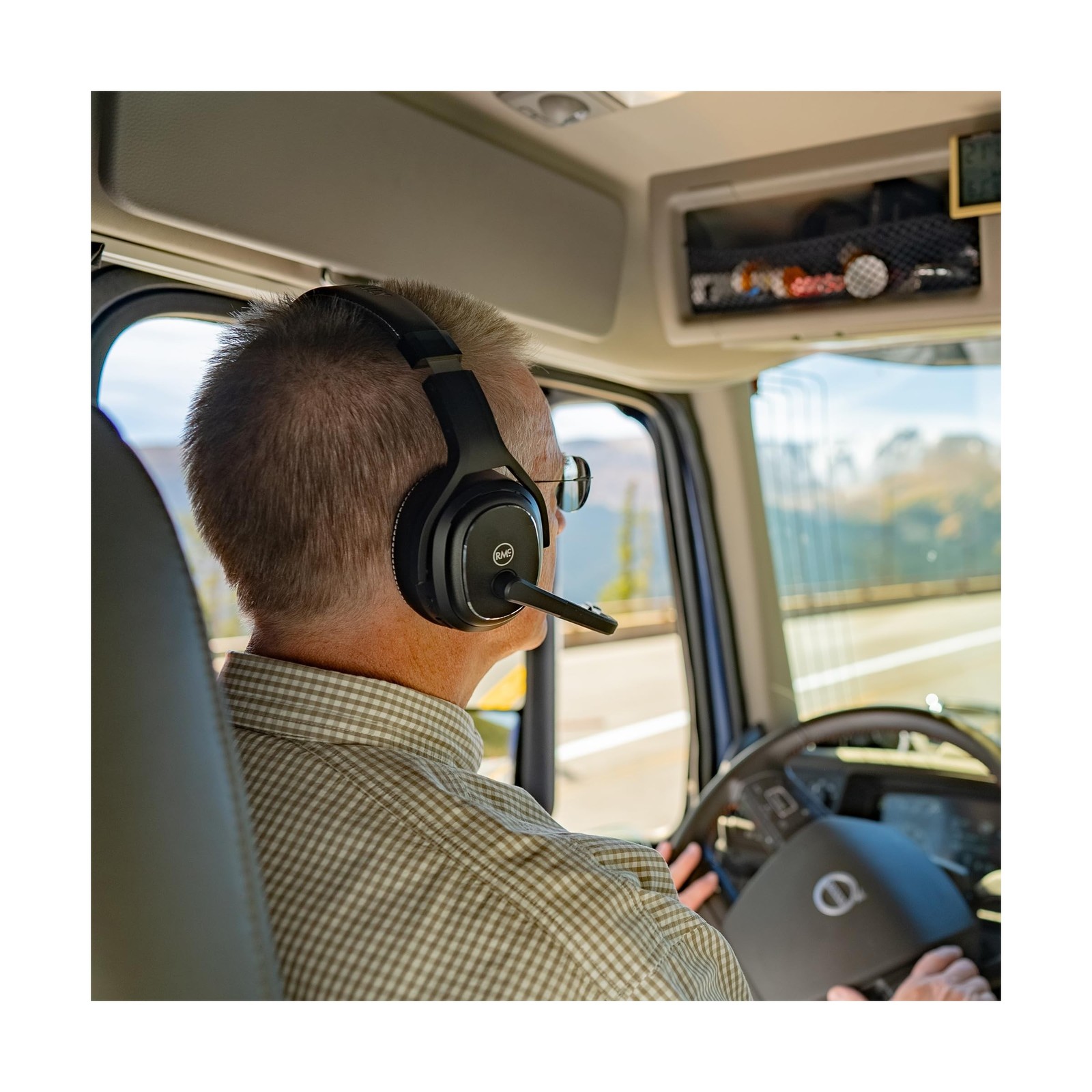 Rand McNally ClearDryve 220 Premium 2-in-1 Wireless Headset for Clear Calls w…