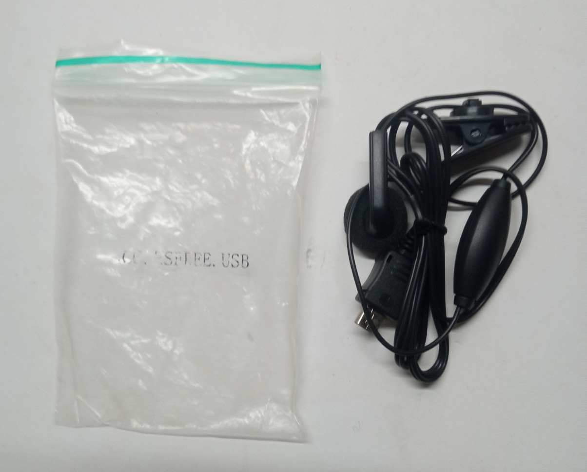 Black Earbuds Standard One Ear Piece Style Unbranded New