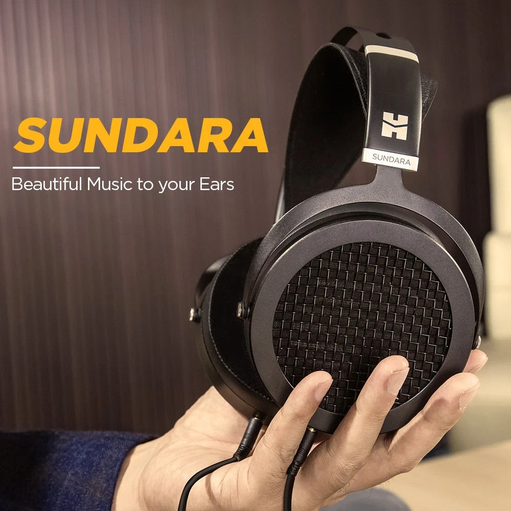 HIFIMAN SUNDARA Over Ear Planar Magnetic Audiophile Headphones, Brand New Sealed