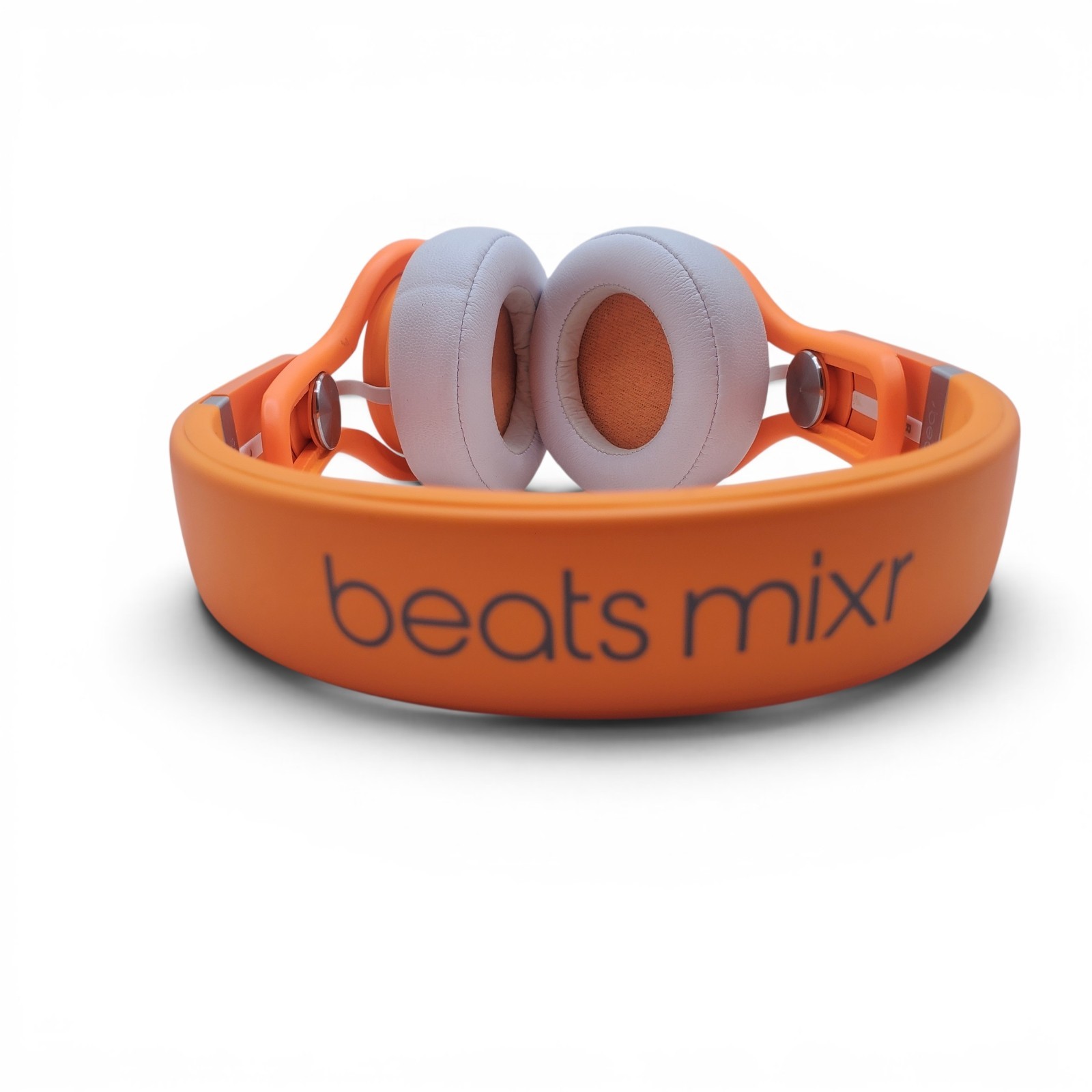 Beats by Dre Mixr DJ Headphones Neon Orange On-Ear with Case Cable David Guetta