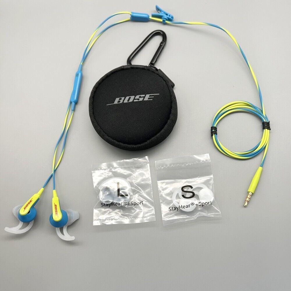 Bose SoundSport Wired 3.5mm Jack Earbuds In-ear Headphones Earbuds