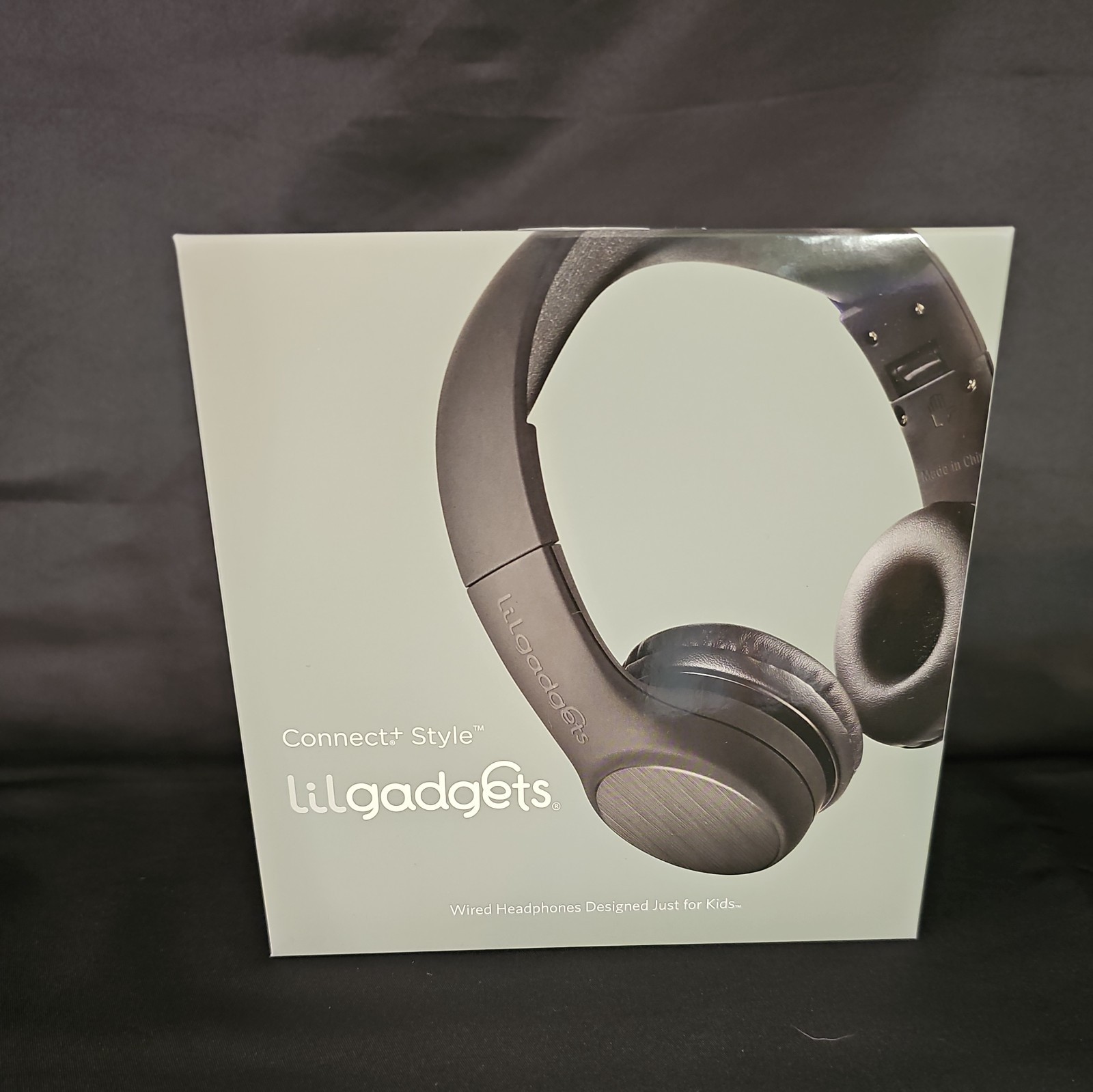 LilGadgets Connect+ Style Kids On-Ear Wired Headphones Blue 93dB New Sealed