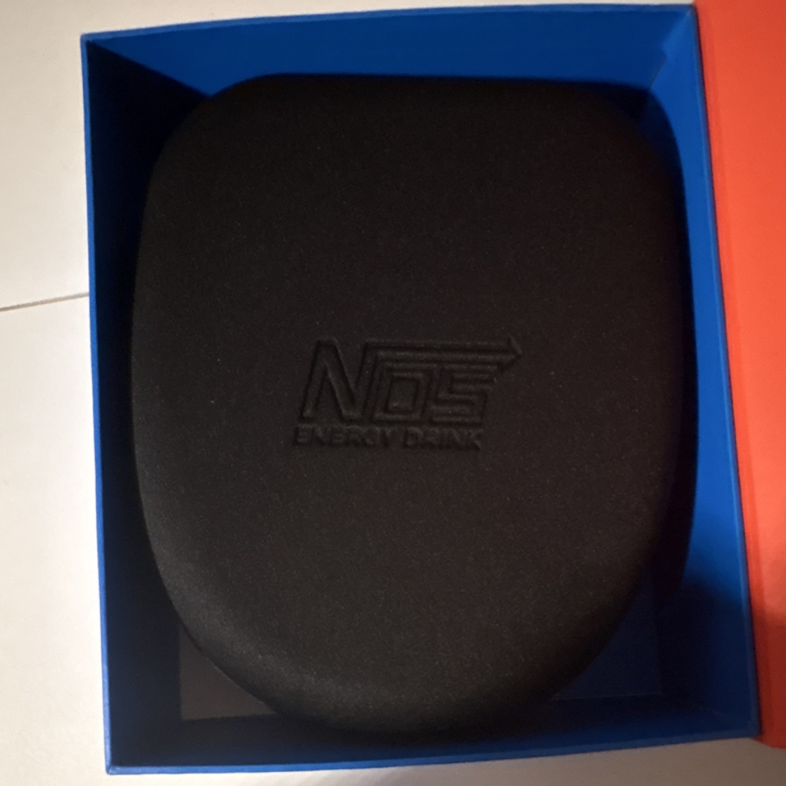 NOS Energy Drink Wireless Headphones Black Bluetooth ANC Dual Mics 40mm Driver