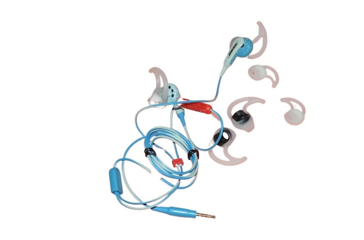 SoundSport in-ear headphones for Apple ios blue/white