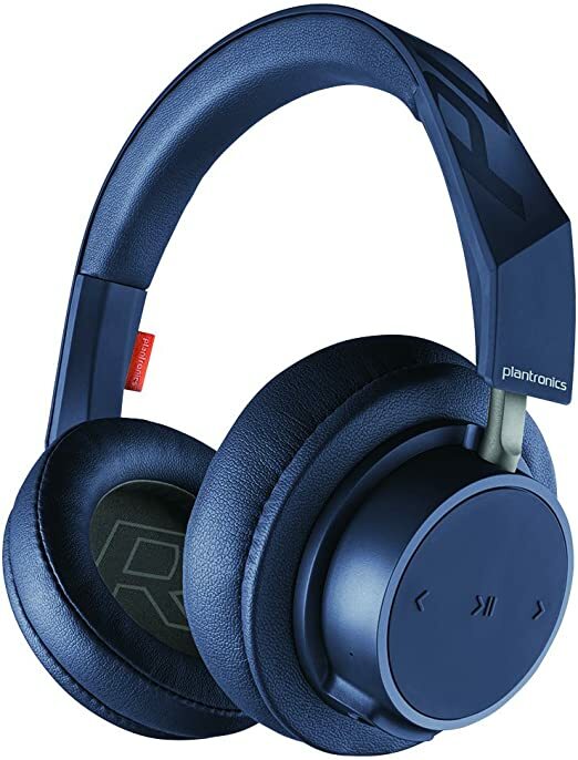 Plantronics BackBeat GO 600 Noise-Isolating Headphones Over-The-Ear – Navy
