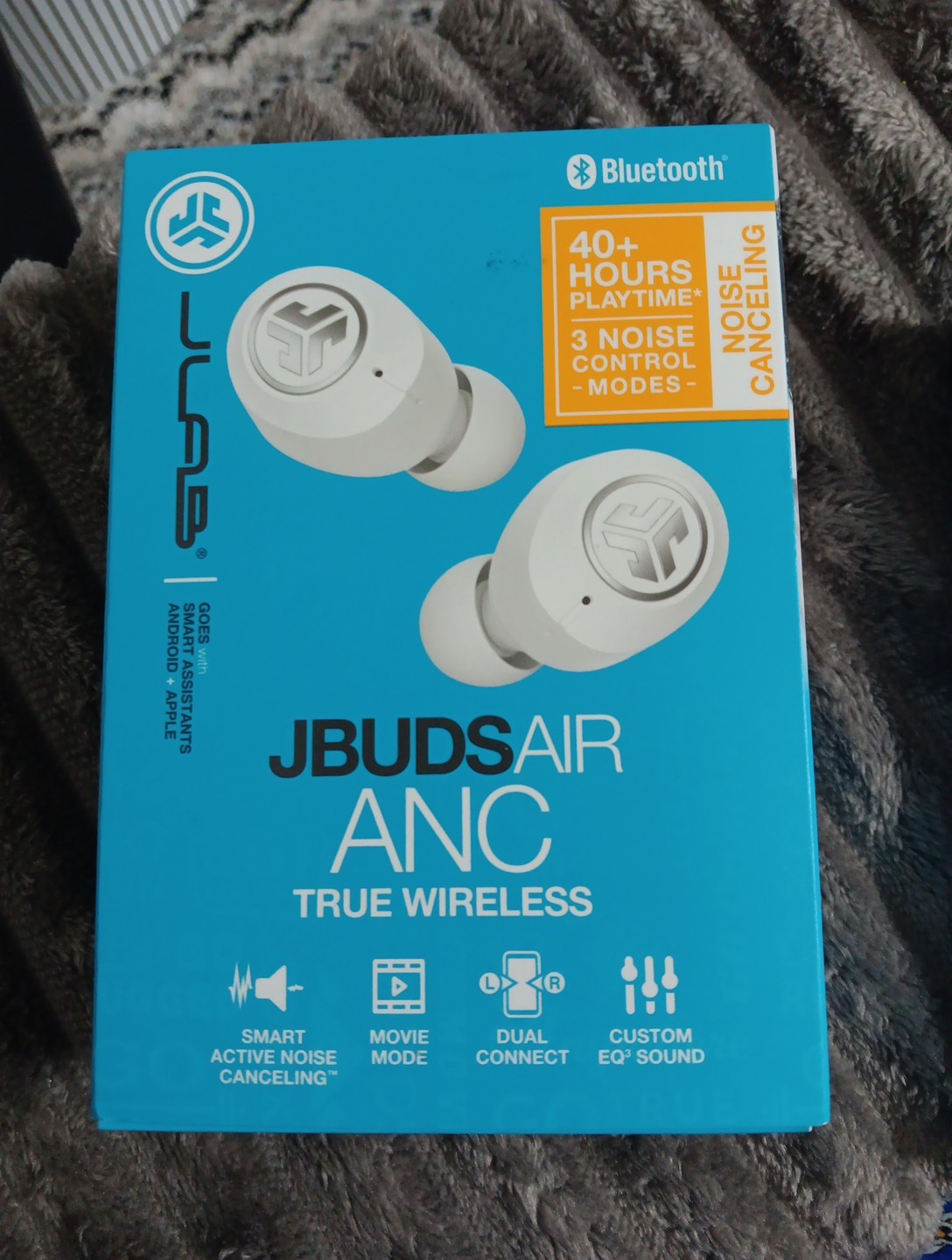 JLab JBudsAir ANC True Wireless 40+ Hours Playtime. 3 Noise Control Models